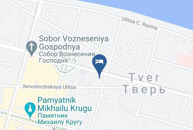 Tver - Seliger Hotel Maps