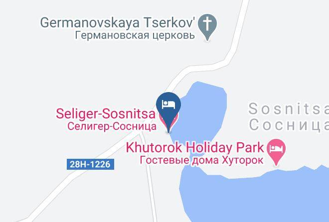 Seliger Sosnitsa Map