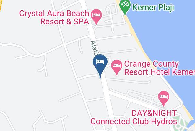 Kemer - Selim Han Otel Maps