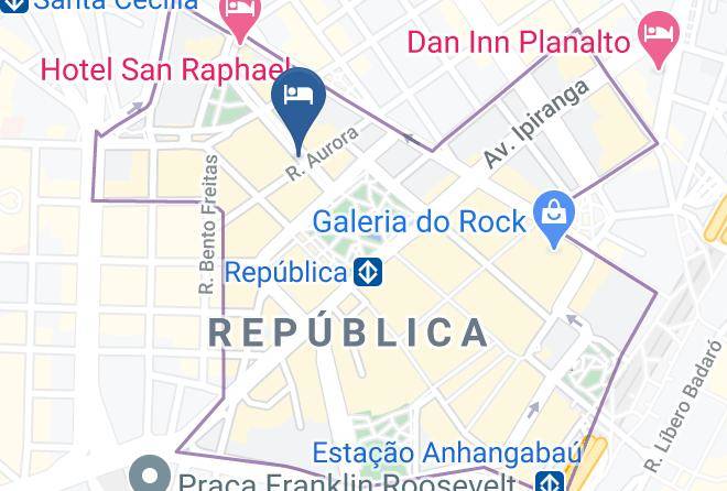 Sao Paulo Republica - Selina Aurora Sao Paulo Maps