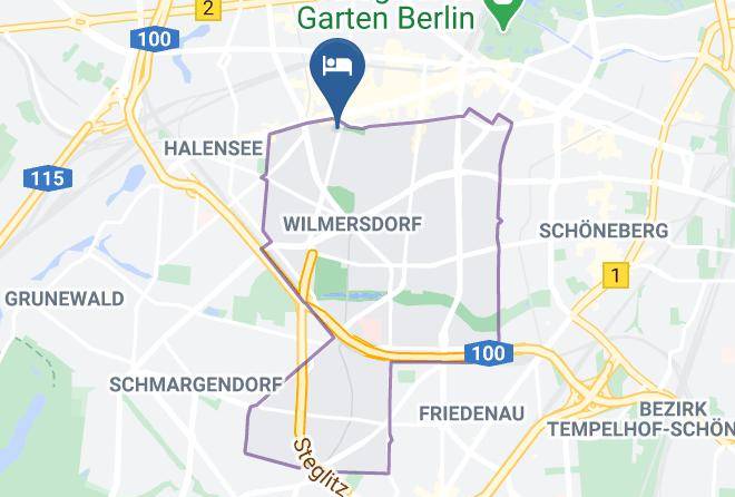 Stadt Berlin - Selina Berlin West Maps