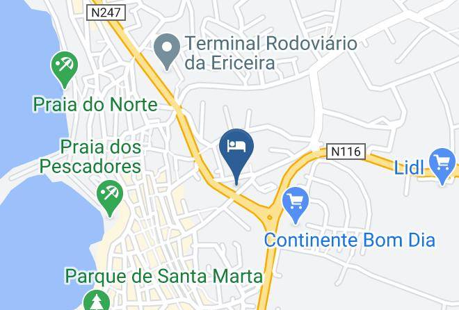 Mafra - Selina Boavista Ericeira & Surf School Maps
