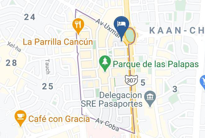 Benito Juarez - Hotel Selina Cancun Maps