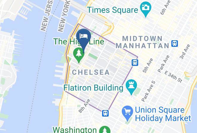 Selina Chelsea New York City Map