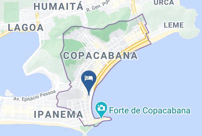 Selina Copacabana Map