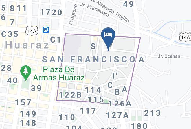 Huaraz - Selina Huaraz Maps