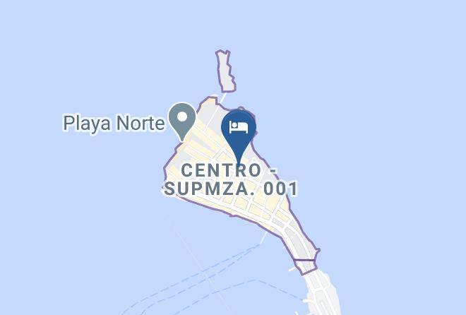 Isla Mujeres - Selina Isla Mujeres Pocna Maps