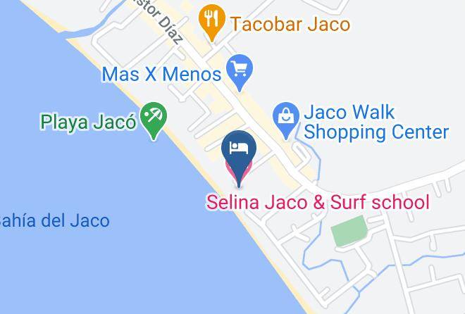 Garabito - Selina Jaco & Surf School Maps