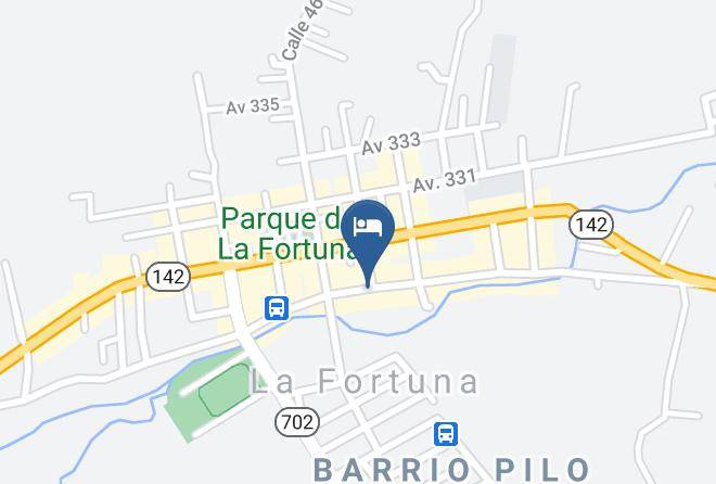 Selina La Fortuna Map