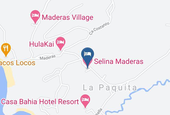 San Juan Del Sur - Selina Maderas Maps