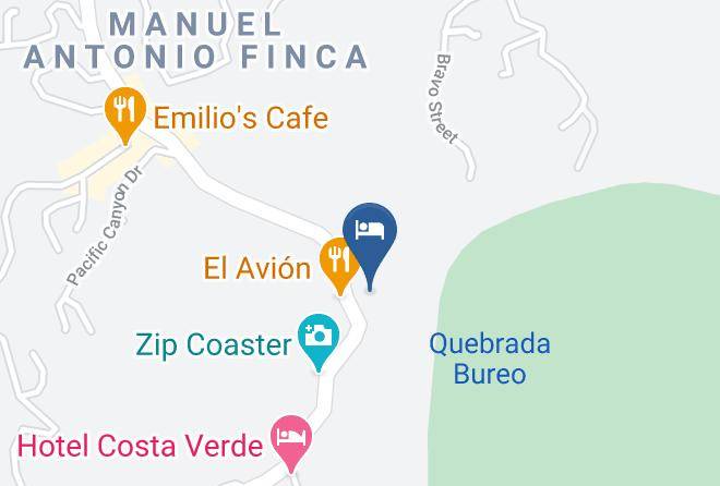 Aguirre - Selina Manuel Antonio Maps