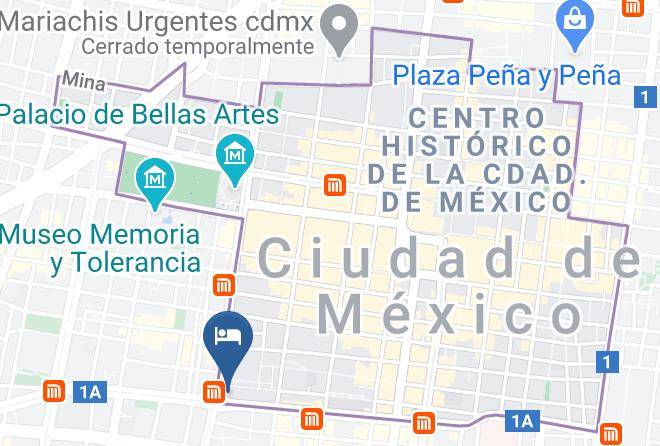 Cuauhtemoc - Selina Mexico City Downtown Maps