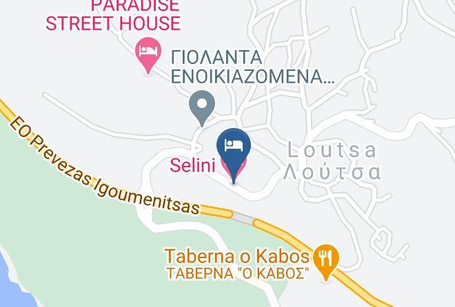 Preveza - Selini Hotel Maps