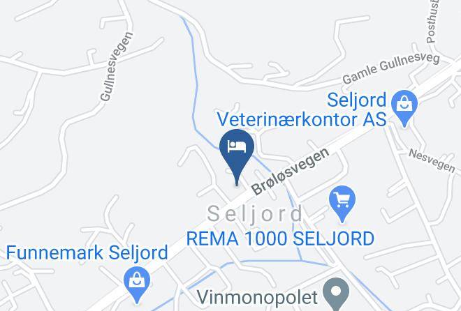 Seljord Hotell Map