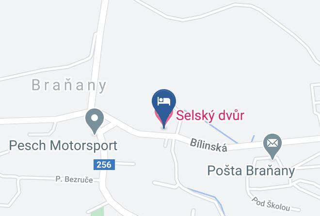 Most - Selsky Dvur Maps