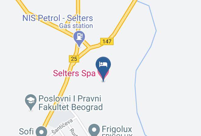 Belgrade City - Selters Spa Maps