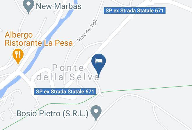 Bergamo - B&b Trattoria Gastronomica Selva Di Gelso Maps