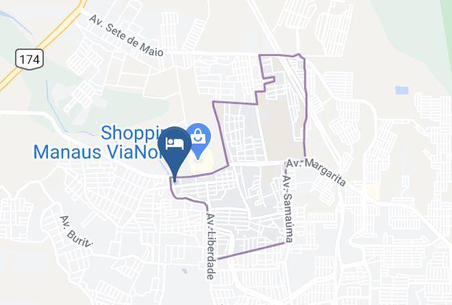 Manaus - Selva Pousada Maps