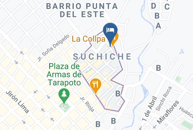 Tarapoto - Selvamia Hotel Tarapoto Maps