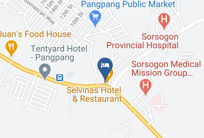 Sorsogon - Selvinas Hotel Maps