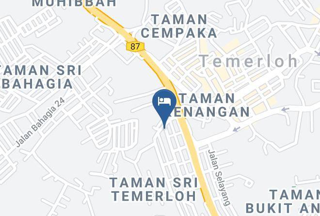 Temerloh - Semantan Hotel Maps