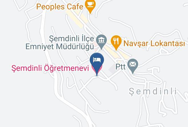 Semdinli Ogretmenevi Map