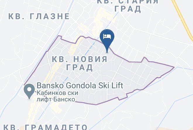 Semeen Hotel Bizeva Kashta Bansko Map