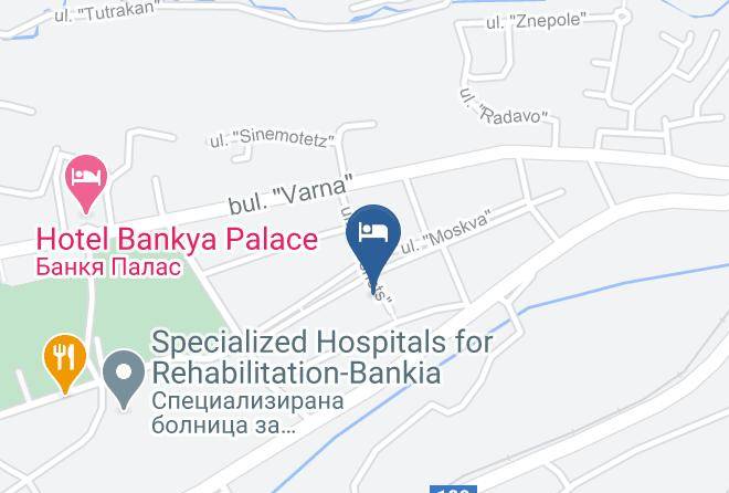 Sofia - Hotel Emaly Bankya Maps
