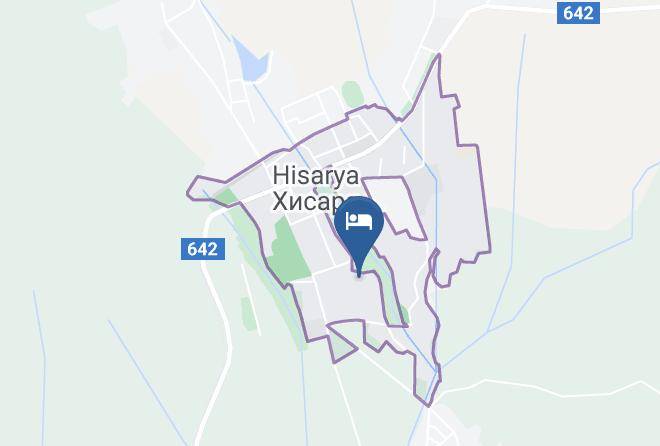 Hisarya - Semeen Hotel Kamilite Maps