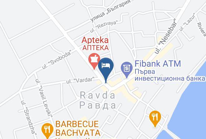 Nesebar - Semeen Hotel Makao Maps