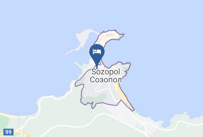 Sozopol - Semeen Hotel Radiana Maps