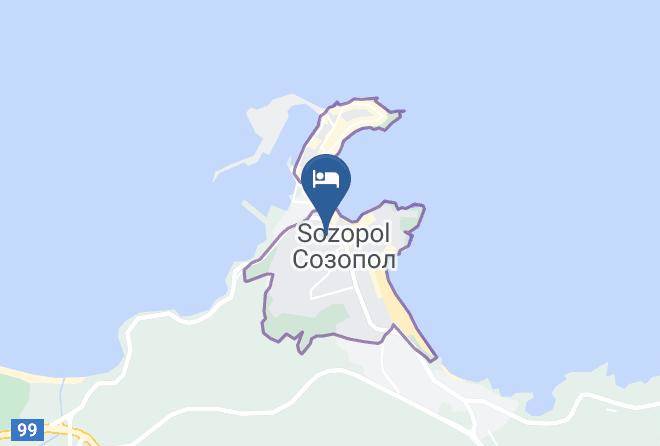Sozopol - Semeen Hotel Slantse Vip Zona Maps