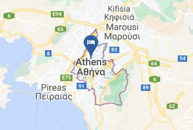 Central Athens - Semeli Hotel Maps