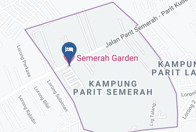 Pontian District - Semerah Garden Hotel Maps