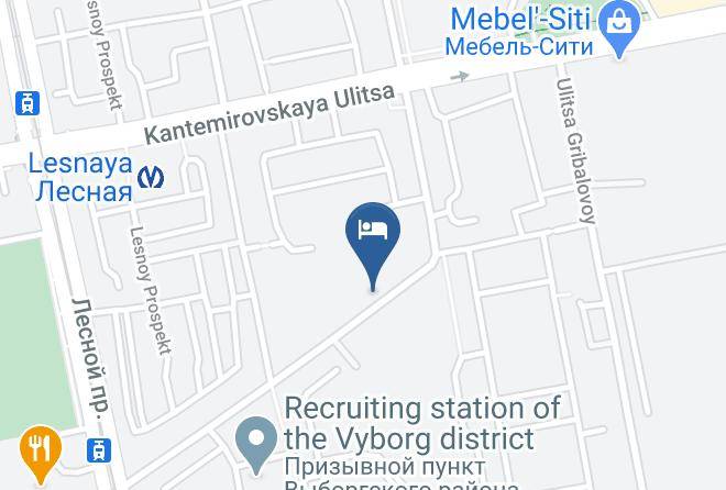 Saint Petersburg - Semeyniy Hotel Maps
