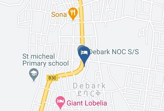Semen - Semien Park Hotel Maps