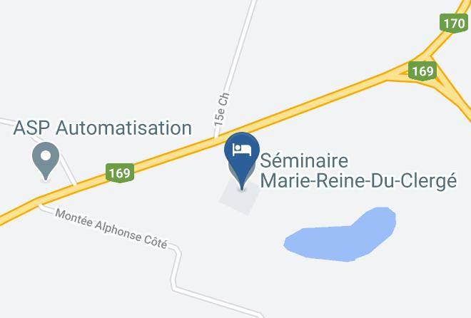 Lac Saint Jean Est Regional County Municipality - Seminaire Marie Reine Du Clerge Maps