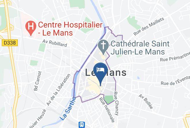 Sarthe - Seminaires Receptions Le Mans Maps