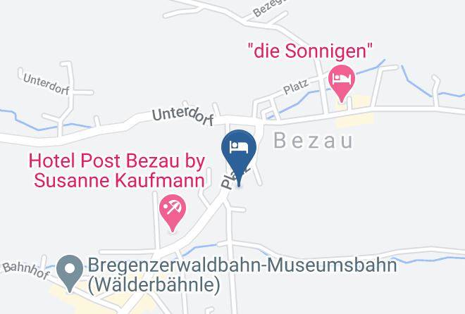 Bregenz - Seminar Und Gastehaus Im Kloster Bezau Maps