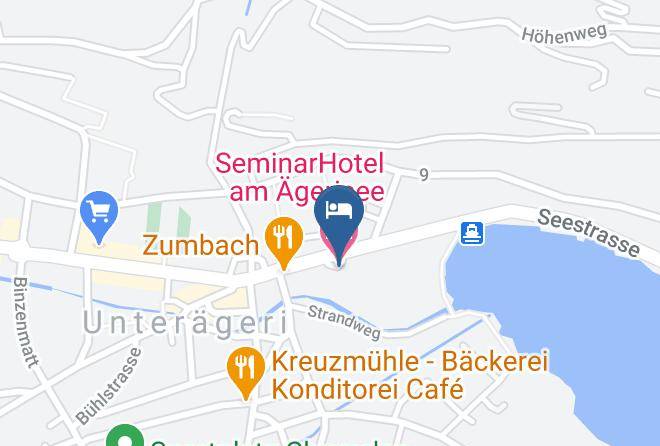 Unterageri - Seminarhotel Am Agerisee Maps