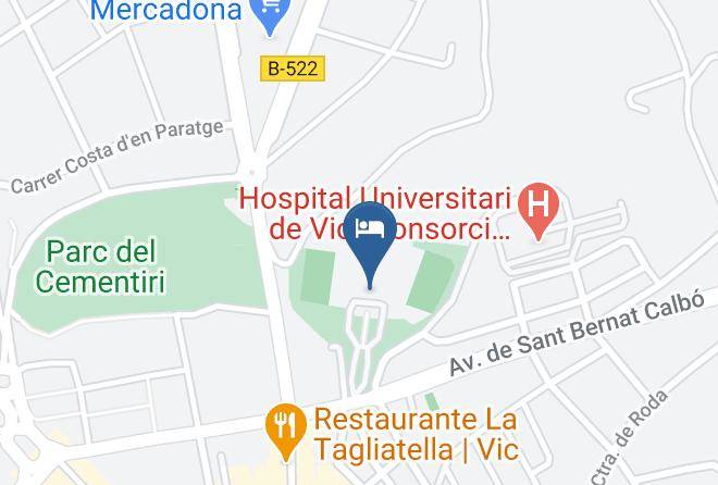 Barcelona - Seminari De Vic Maps