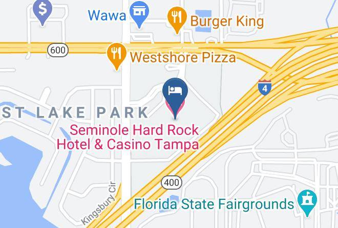 Hillsborough - Seminole Hard Rock Hotel & Casino Tampa Maps