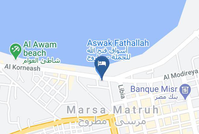 Marsa Matrouh - Semiramis Hotel New Royal Palace Maps