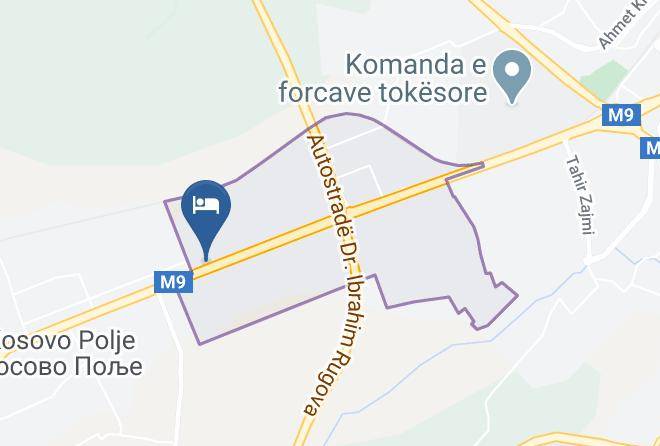 Pristina - Semitronix Hotel Prishtina Maps