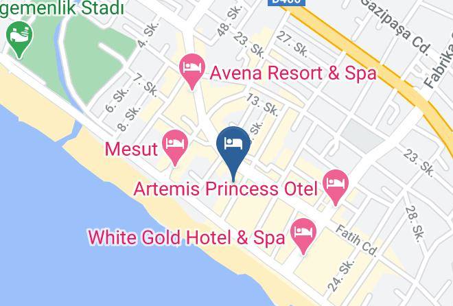 Semiz Hotel Map
