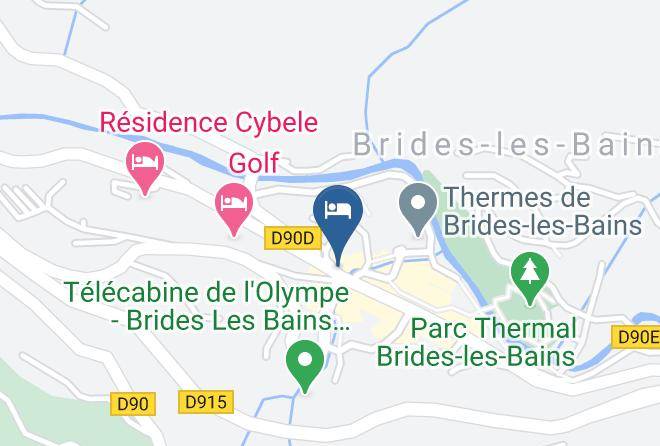 Savoie - Seml Brides Les Bains Maps