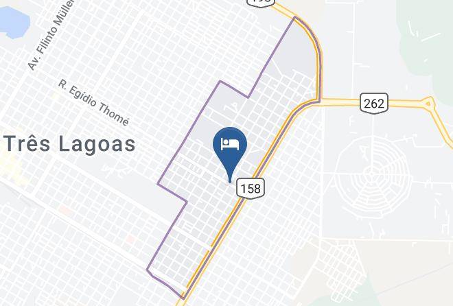 Tres Lagoas - Semprehotel Maps