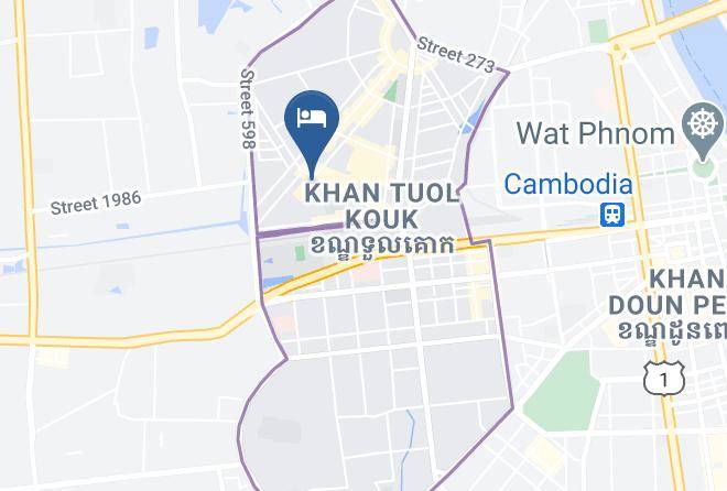 Tuol Kouk - Sen Han Hotel Maps