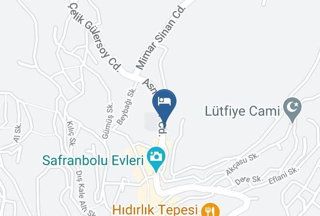 Safranbolu - Sen Pansiyon Maps