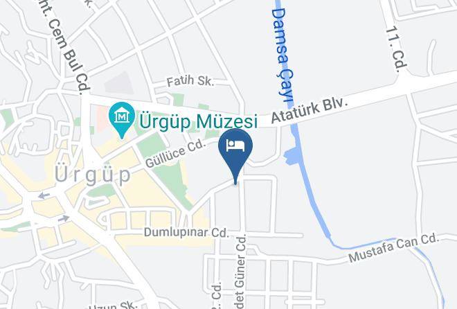 Urgup - Sena Hotels Maps